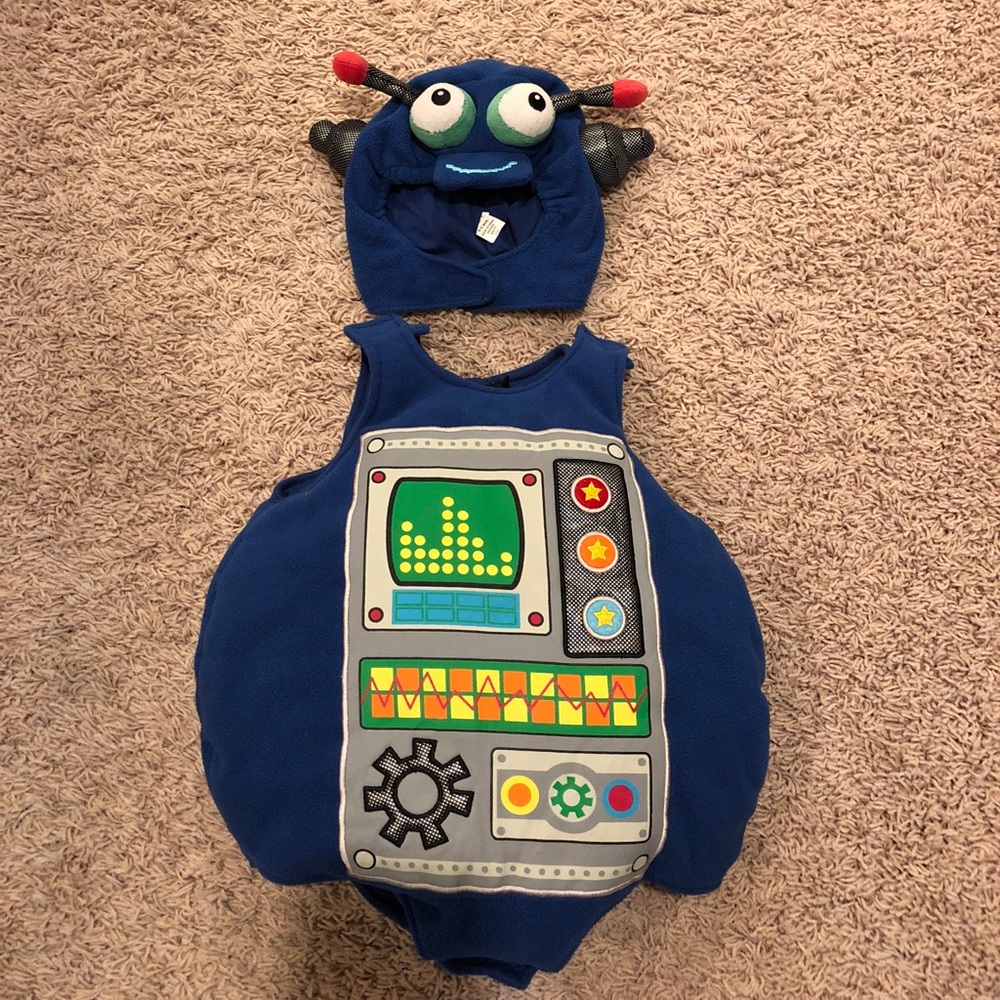 Robot Costume - Sz 0-6 months